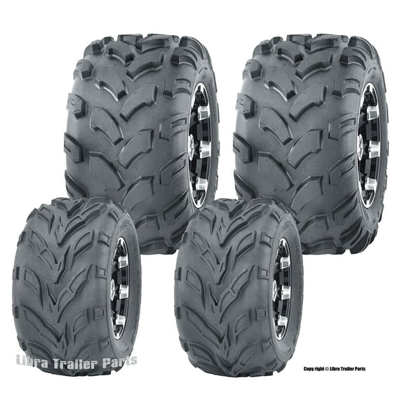 Set 4 WANDA ATV Go Cart tires 145/70-6 145X70X6 & 18X9.5-8 18X9.5X8 4PR
