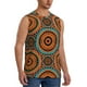 thumbnail image 2 of Balery African Tribal Style Camisetas sin mangas para hombre, absorbe la humedad y protege contra el mal olor.-Medium, 2 of 7