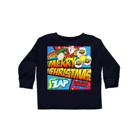 

Inktastic Christmas Comic Book Gift Toddler Boy or Toddler Girl Long Sleeve T-Shirt