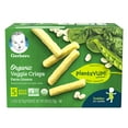 thumbnail image 4 of Gerber Organic Veggie Crisps, Farm Greens, 0.52 oz. Pouch, 5 Count, 4 of 14