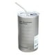 thumbnail image 1 of Vaso aislado Taza de café perfecl Reutilizable irrompible con tapa Paja Gris 600ML, 1 of 5