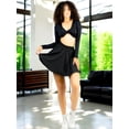 thumbnail image 2 of FALDA SHORT DE MUJER DEPORTIVA O CASUAL CON BOLSILLO INTERIOR Y BANDA DE CINTURA ANCHA, 2 of 5