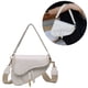 thumbnail image 5 of Bolso Hombro Cuero PU para Mujer Bolso Hombro Con Dos Correas Bolsos (blanco), 5 of 9