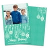 Personalized Hanging Ornaments Photo Holiday Card