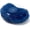 Blue, variant on Premium Crescent Meditation Cushion, Ergonomic Buckwheat Hull Floor Pillow for Adults, Comfortable Yoga Bolster for Meditation & Floor Sitting (Purple)