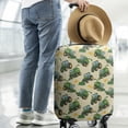 thumbnail image 2 of Cartoon Tractors Harvesters Beige Pattern Luggage Cover Fashion Suitcase Cover Baggage Covers Fit 25-28 Inch Luggage (Go Travel), 2 of 5