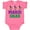 Hot Pink, variant on Inktastic Mardi Gras Fleur De Lis Trio Boys or Girls Baby Bodysuit
