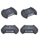 thumbnail image 5 of Luz solar de pared LED, 4 juegos de luces solares de pared para exteriores, diseño aerodinámico Jadeshay A, 5 of 8