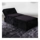 thumbnail image 1 of Sofá Cama M&E MUEBLES Fernanda Negro Con Taburete, 1 of 13