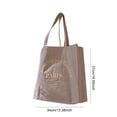 thumbnail image 4 of Bolso de libros para mujer, bolso cuadrado de gran capacidad, bolso con asa superior, bolso de compras para mujer, 4 of 4