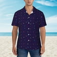 thumbnail image 2 of Susaid Mathematical Symbols Print Hawaiian Shirts for Men Women,Hawaiian Summer Short-Sleeve Casual Relaxed-Fit Button-Down,XX-Large, 2 of 7