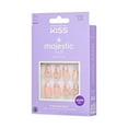 thumbnail image 6 of KISS Majestic, Press-On Nails, Maestro, Pink, Medium Almond, 30 Count, 6 of 9