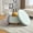 Light Green + Fabric, variant on Christopher Knight Home 30.7" Modern Round Storage Ottoman, Boucle Upholstered with Wooden Legs, Beige