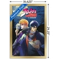 thumbnail image 3 of JoJo's Bizarre Adventure - Season 1 Key Art Wall Poster, 14.725" x 22.375", Framed, 3 of 5