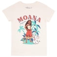 thumbnail image 3 of Disney Moana and Friends Girl's Graphic Print T-Shirt 2-Pack - Short Sleeve Tees Bundle for Kids (Size 4-16), 3 of 12