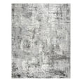 thumbnail image 3 of Gertmenian Braga Tiaga Modern Abstract Glam Grey Plush Polypropylene Indoor Area Rug, 5FTx8FT, 3 of 5