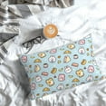 thumbnail image 6 of Kdxio Cotton Pillow Cases 14"x20" Pillowcases,Soft and Breathable Bedroom Pillow Cases-Rabbit Burger Coffee, 6 of 8
