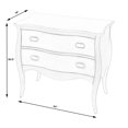thumbnail image 5 of Butler Specialty Rochelle 2 Drawer Accent Chest, 5 of 5