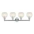 thumbnail image 5 of Innovations Lighting - White Mouchette - 4 Light Bath Vanity In Modern, 5 of 7