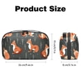 thumbnail image 5 of Squirrel Waterproof Oxford Fabric Charger Case with Charger Pouch, Cable Organizer, and Cord & Cable Organizer- Digital Travel Bag- 5.9x9.44x3.14 in, 5 of 6