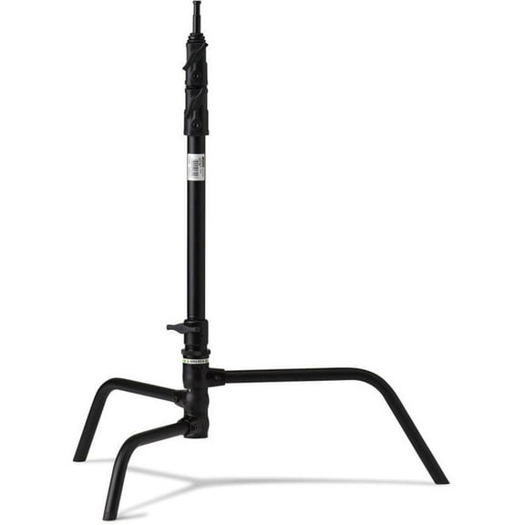 Kupo 20" Master Raiser C-Stand with Turtle Base, 68" Maximum Extension, 22lbs Load Capacity, Black