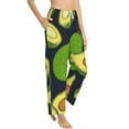 thumbnail image 2 of Haiem Fresh Avocado Women's Pajama Pants Ultra Lightweight Pjs Bottoms Sleepwear Bottom Pants With Pocket Drawstring-XX-Large, 2 of 9