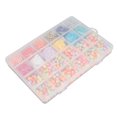 thumbnail image 1 of Assorted Alphabet Beads, Colorful Acrylic 600pcs Alphabet Beads Jewelry Making Beads Kit 2100pcs Beads Fadeless  for Making Earrings for DIY Craft, 1 of 7