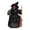 Gray, variant on Indoor Outdoor Garden Porch Witch Holding Broom Halloween Decoration
