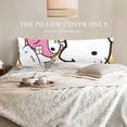thumbnail image 3 of Hello Kitty Anime Body Pillow Cover Ultra Soft Microfiber Pillowcases with Hidden Zipper Closure 16x48inch, 3 of 5