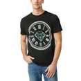 thumbnail image 1 of Hat and Beyond Men's Image Print Diamond Gem Clock Street Wear Crew Neck Tee Shirt, 1 of 6