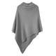 thumbnail image 5 of Suéter de cuello alto de moda de otoño para mujer, suéter de cuello alto con botones irregulares de manga larga, suéter informal, blusa, suéter para mujer, 5 of 5