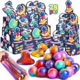 thumbnail image 1 of Set de regalos para el día de San Valentín Galaxy Slime con tarjetas para niños x28, 1 of 6