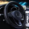 thumbnail image 1 of ladyhousebi - funda universal para volante de coche, transpirable, antideslizante, 38 cm huangjie unisex, 1 of 1