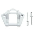 thumbnail image 1 of Decodeary Pied de Support de Fond de Store Blanc pour Véhicule Récréatif Accessoires de Véhicule Récréatif 1Ensemble, 1 of 6
