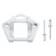 thumbnail image 1 of Kenally Soporte inferior para toldo RV, soporte inferior para pie, accesorios para caravana, toldo blanco Accesorios para vehículos recreativos, 1 of 6