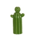 thumbnail image 2 of Urban Trends Collection: Ceramic Cactus Figurine Gloss Finish Green, 2 of 2