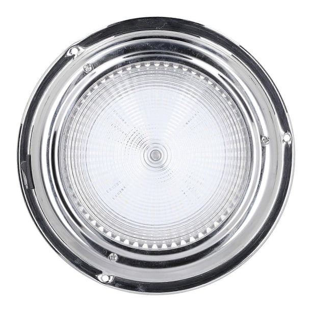 12V Roof Reading Light LED Dome Ceiling Warm White Lamp Dustproof High Brightness for Yacht RV Bus