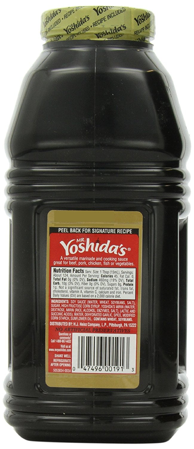 Yoshida's Marinade & Cooking Sauce, 86 Ounce
