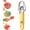 1 Set, variant on 4-in-1 Stainless Steel Fruit Cutter, Watermelon Slicer Tool with Fork and Knife for Summer Fruit Cutting, Carving Melon Scooper Popsicle Cutter for Kitchen Home