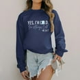 thumbnail image 4 of Under 10 dollars! Yes I'M Cold Me 24/7 Always Cold Sweatshirt For Women Crewneck Winter Freezing Sweatshirts Funny Pullover Hoodies, 4 of 6