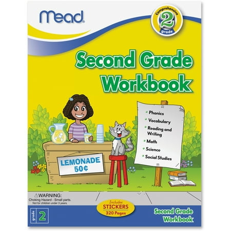 Mead Second Grade Comprehensive Workbook Printed Book