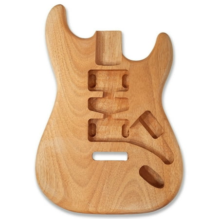 BexGears Unfinished Electric Guitar Body Okoume wood BODY