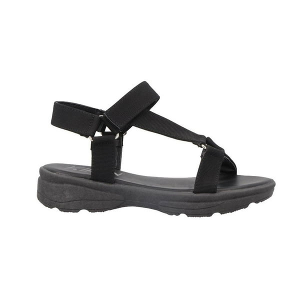 Sandalia Mujer Kipon Casual Piso Velcro Comodas Deportivas negro 22