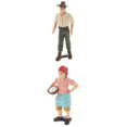 thumbnail image 1 of 2x Figura De Acción Modelo De Figura De Granjero Masculino Realista Figura De Juguete Coleccionable, 1 of 9
