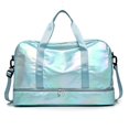 thumbnail image 1 of Sac de Sport de Voyage pour Gym Femmes Filles Sac Week-End Sacs de Sport avec Compartiment à Chaussures Poche Humide Rose, 1 of 7
