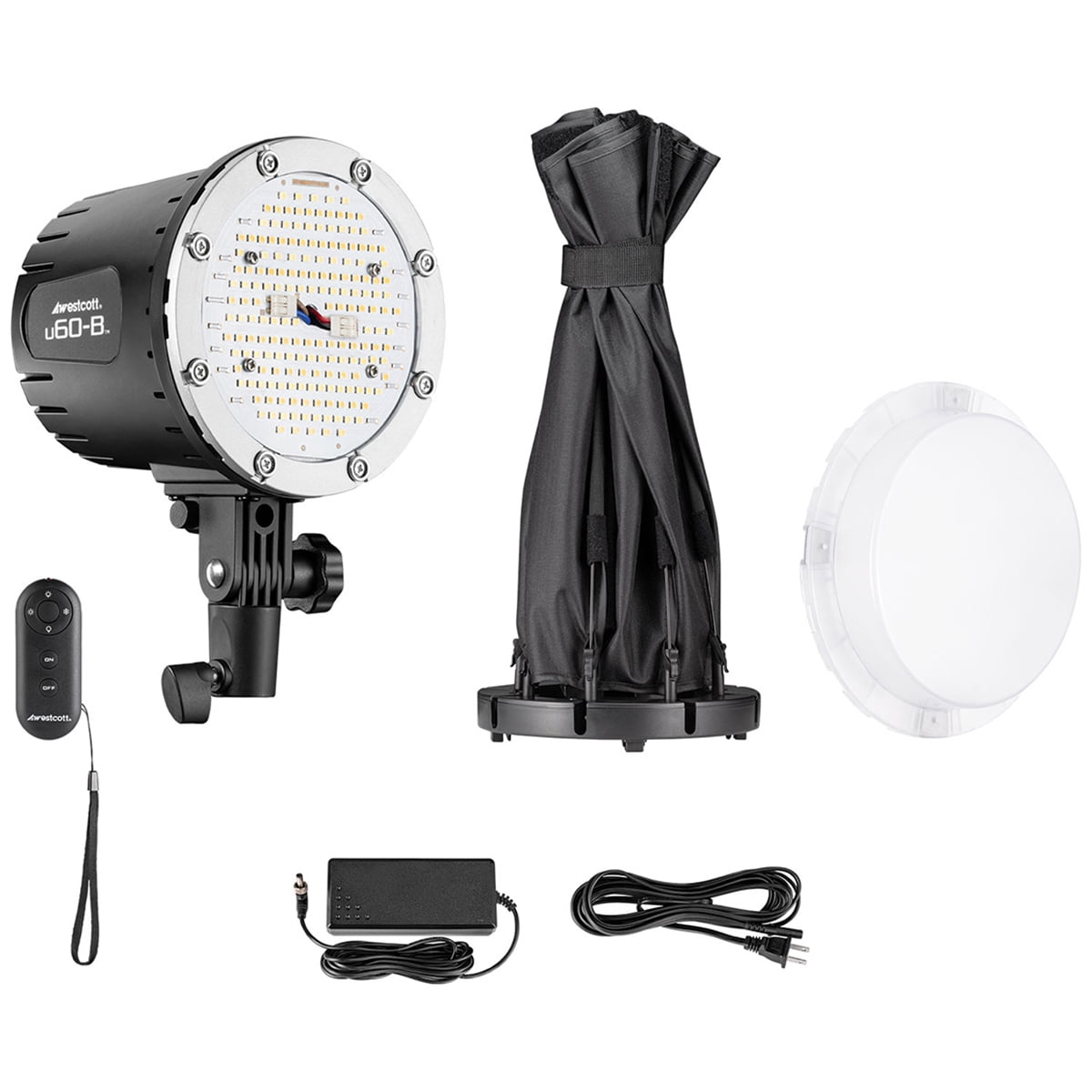 Godox SL60W Pro Photography Kit with Softbox, 5600K Studio LED