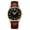 Black Brown, variant on Men Business Watch Round Dial Faux Leather Strap Quartz Movement Teens Adults Formal Dress Wristwatch Fashion Jewelry Accessory
