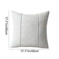 thumbnail image 3 of Fundas de cojín decorativas con diseño de rayas y textura de lino – Fundas de almohada para sofá, cama o sala de estar., 3 of 6