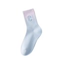 thumbnail image 2 of Riecok Sport Socks for Women Lightweight Cushioned Crew Socks Mid Calf Stretched Breathable Athletic Socks for Everyday Wear, 2 of 3