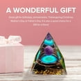 thumbnail image 5 of Orgone Pyramid for Positive Energy, Healing Pyramids for Reduce Stress Chakra Reiki Healing Meditation Attracts Lucky and Success, 5 of 7